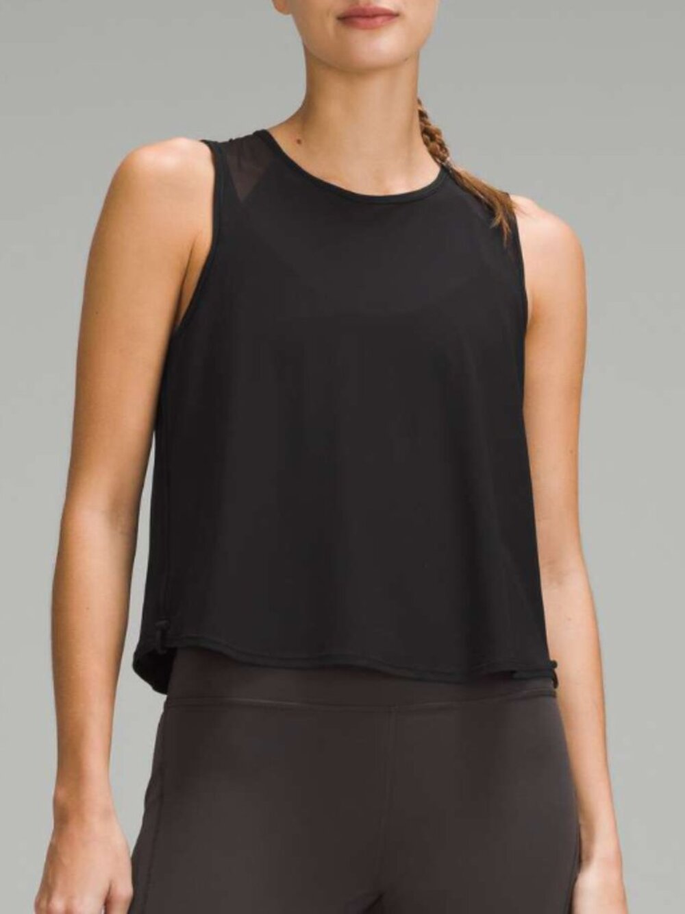Lululemon Sculpt Cropped Tank Top *Cinch